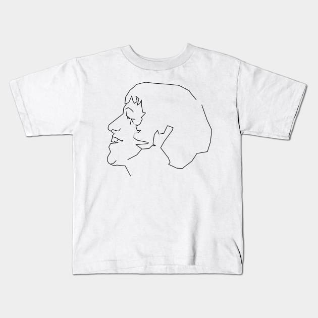 Lotte Lenya Kids T-Shirt by Tamie